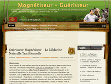 Tablet Screenshot of magnetiseur81.fr